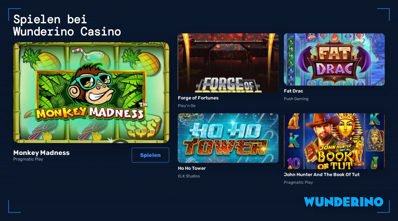 Spiele die Top-Slots jetzt